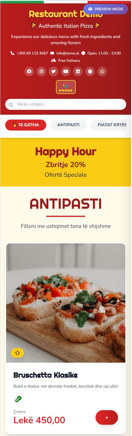 Pizza Special Preview