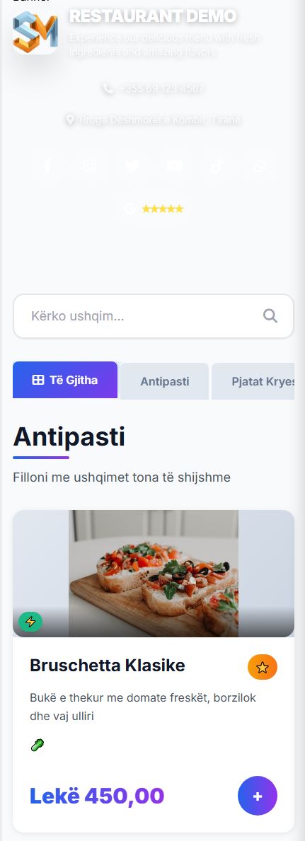 SmartMenu Pro Preview